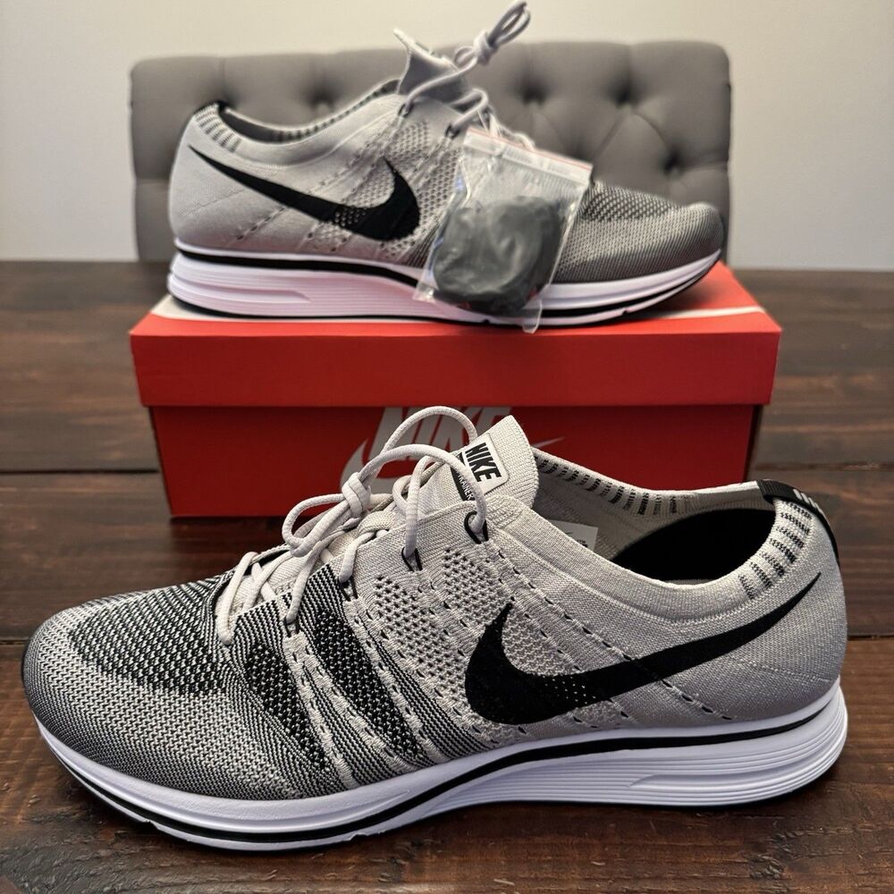 Nike Flyknit Trainer Pale Grey Shoes